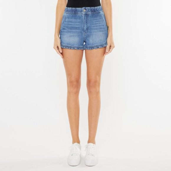 Kancan Ruffle Hem Shorts - Picture 13 of 13